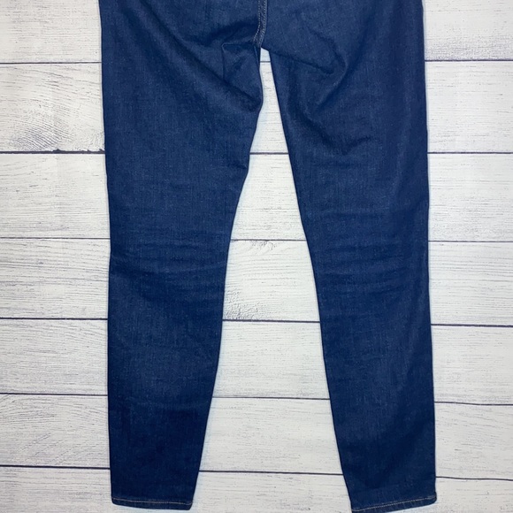 Madewell 10” high-rise skinny indigo blue jeans size 27 - Picture 6 of 10